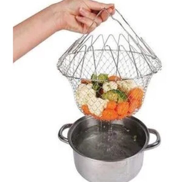 Nº0084 – Cesta Cozimento Alimentos Multiuso Inox 120g 1303MTZI
