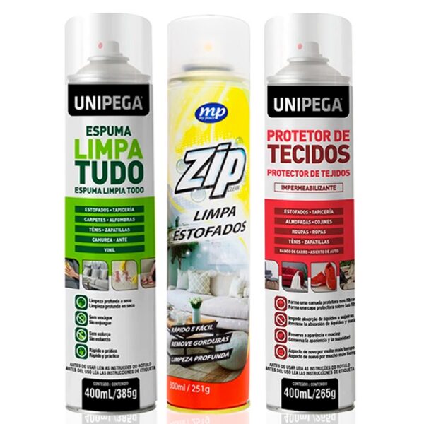 Nº0509 – Spray Para Estofados Limpa Tudo Clean Protetor De Tecidos Para Carpete Tetos Veículos Alta Limpeza
