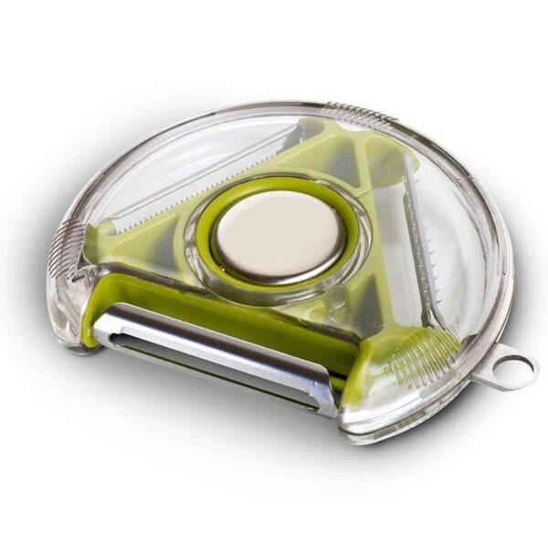 Nº0424 – Descascador Rotacional Circular Fitas Fatiador 3 lâminas