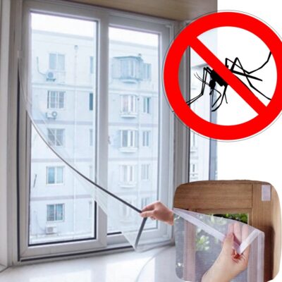 Nº0628 – Mosquiteiro Tela Para Janela Com Velcro Contra Mosca Mosquito Pernilongo Inseto Removivel