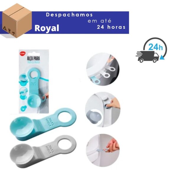 Nº0402 – Alça Para Tampa De Privada 10x3,8cm vaso Sanitário
