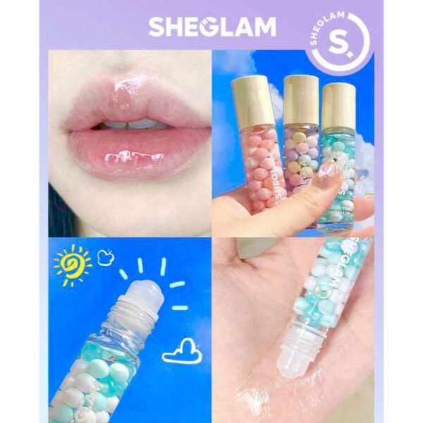 Nº0496 – Sheglam Lip Oil Brilho Labial Roll on Good Times