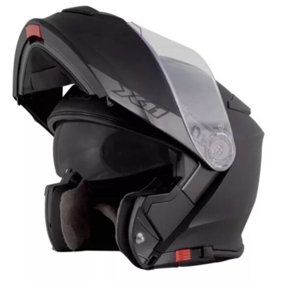 Nº0178 – Capacete X11 Turner Escamoteável Oculos Interno Articulado