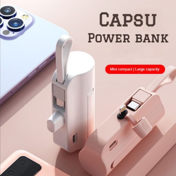 Nº0276 – Mini carregador portatil power bank para celular IPNHONE Samsung Xiaomi