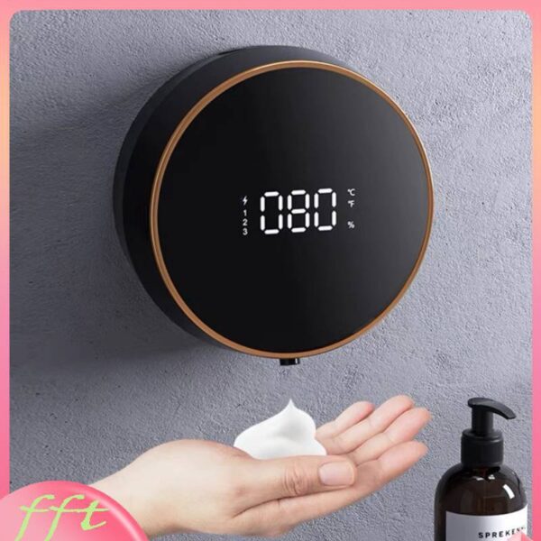 Nº0017 – Saboneteira Dispenser Automático Sensor Infravermelho Para Sabonete Líquido Detergente Espuma